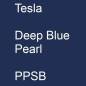 Preview: Tesla, Deep Blue Pearl, PPSB.